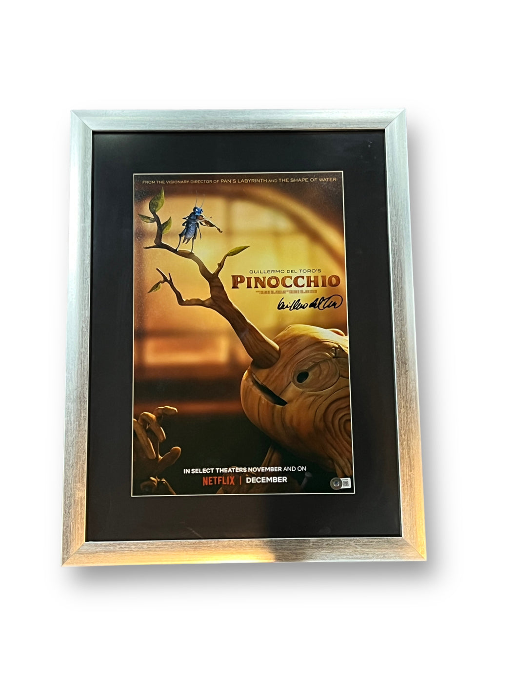 Poster Enmarcado / Cine / Guillermo del Toro (Pinocho)