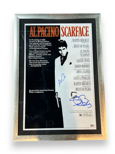 Poster Enmarcado / Scarface / Al Pacino - Steven Bauer