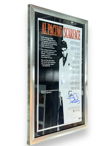 Poster Enmarcado / Scarface / Al Pacino - Steven Bauer