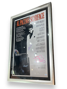 Poster Enmarcado / Scarface / Al Pacino - Steven Bauer