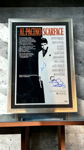 Poster Enmarcado / Scarface / Al Pacino - Steven Bauer