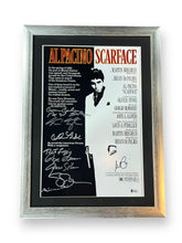 Load image into Gallery viewer, Poster Enmarcado / Scarface / Cast
