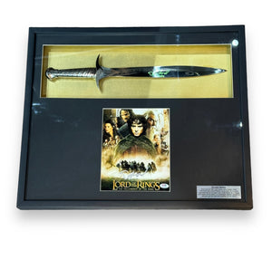 Espada Poster Enmarcada / Lord of the Rings / Elijah Wood
