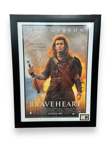 Poster Enmarcado / Cine / Mel Gibson (Braveheart)