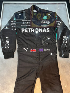 Traje Enmarcado / F1 / Lewis Hamilton (Mercedes Benz)