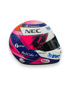 Mini Casco / F1 / Sergio "Checo" Pérez