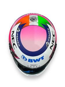 Mini Casco / F1 / Sergio "Checo" Pérez