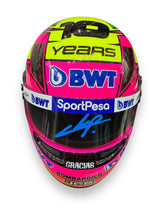 Cargar imagen en el visor de la galería, Mini Casco / F1 / Sergio &quot;Checo&quot; Pérez (GP Mexico 2020)
