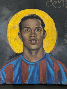 Cuadro decorativo / Barcelona / Ronaldinho