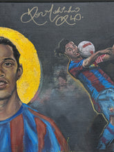 Cargar imagen en el visor de la galería, Cuadro decorativo / Barcelona / Ronaldinho
