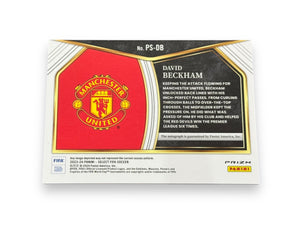 Tarjeta / Manchester United / David Beckham