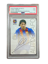Load image into Gallery viewer, Tarjeta / Barcelona / Messi (Grado: 7)
