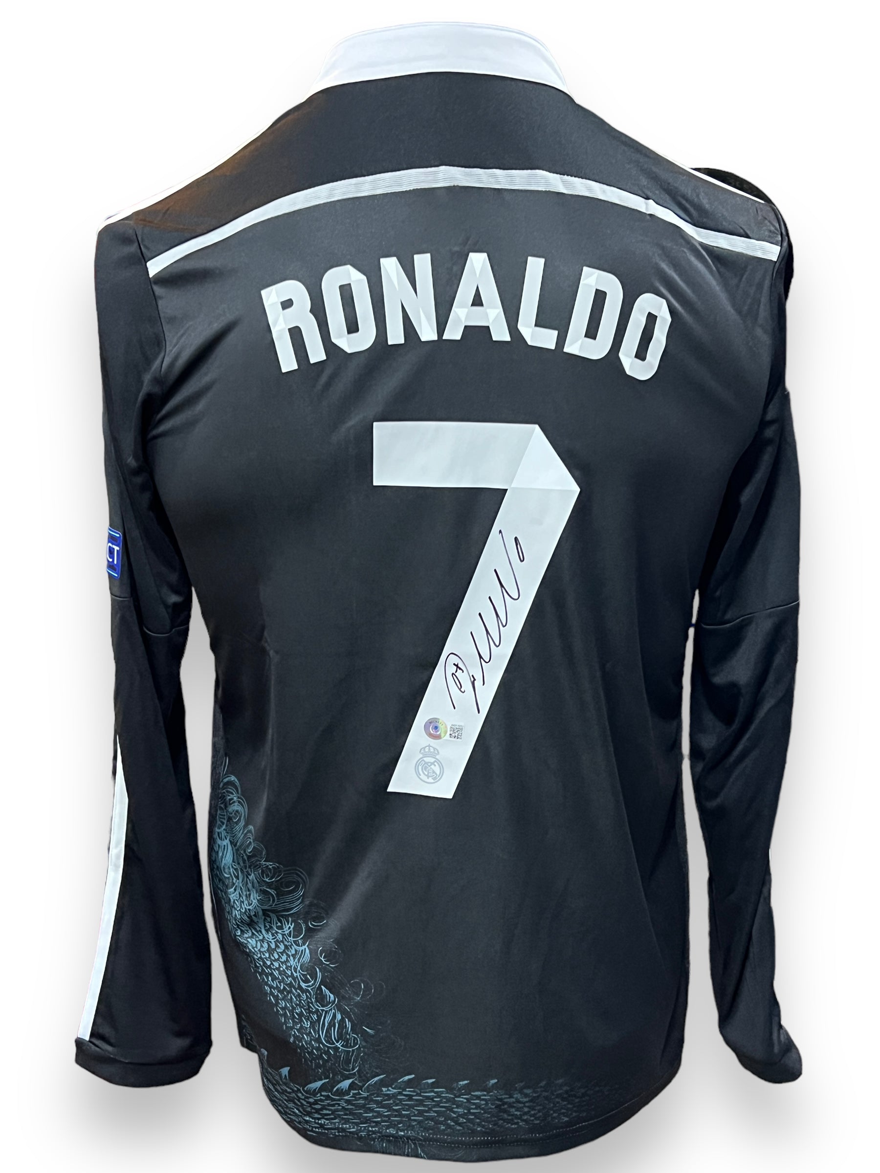 Jersey autografiado Real Madrid CR7