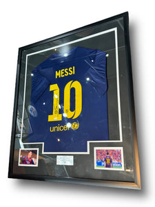 Jersey enmarcado / Barcelona / Lionel Messi