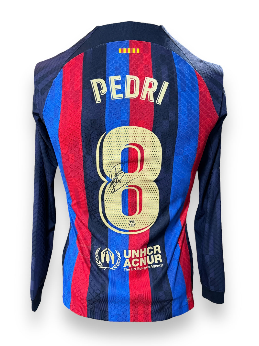 Jersey / Barcelona / Pedri (Usada en juego) - Rafa Marquez - Puyol