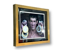 Cargar imagen en el visor de la galería, Fotografia Enmarcada / Natacion / Michael Phelps
