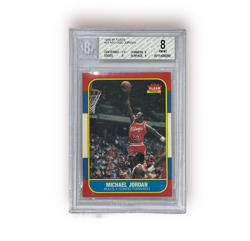 Tarjeta / Bulls / Michael Jordan (Rookie Card)