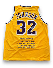 Cargar imagen en el visor de la galería, Jersey / Lakers / Magic Johnson (Estadisticas)

