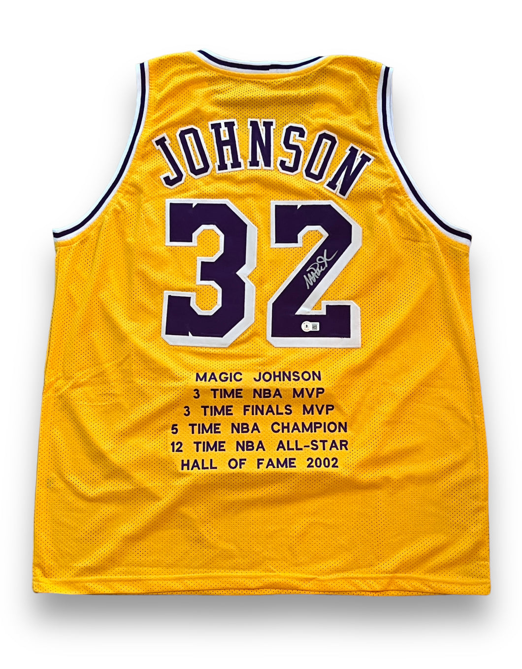 Jersey / Lakers / Magic Johnson (Estadisticas)
