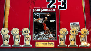 Jersey Enmarcado / Bulls / Michael Jordan