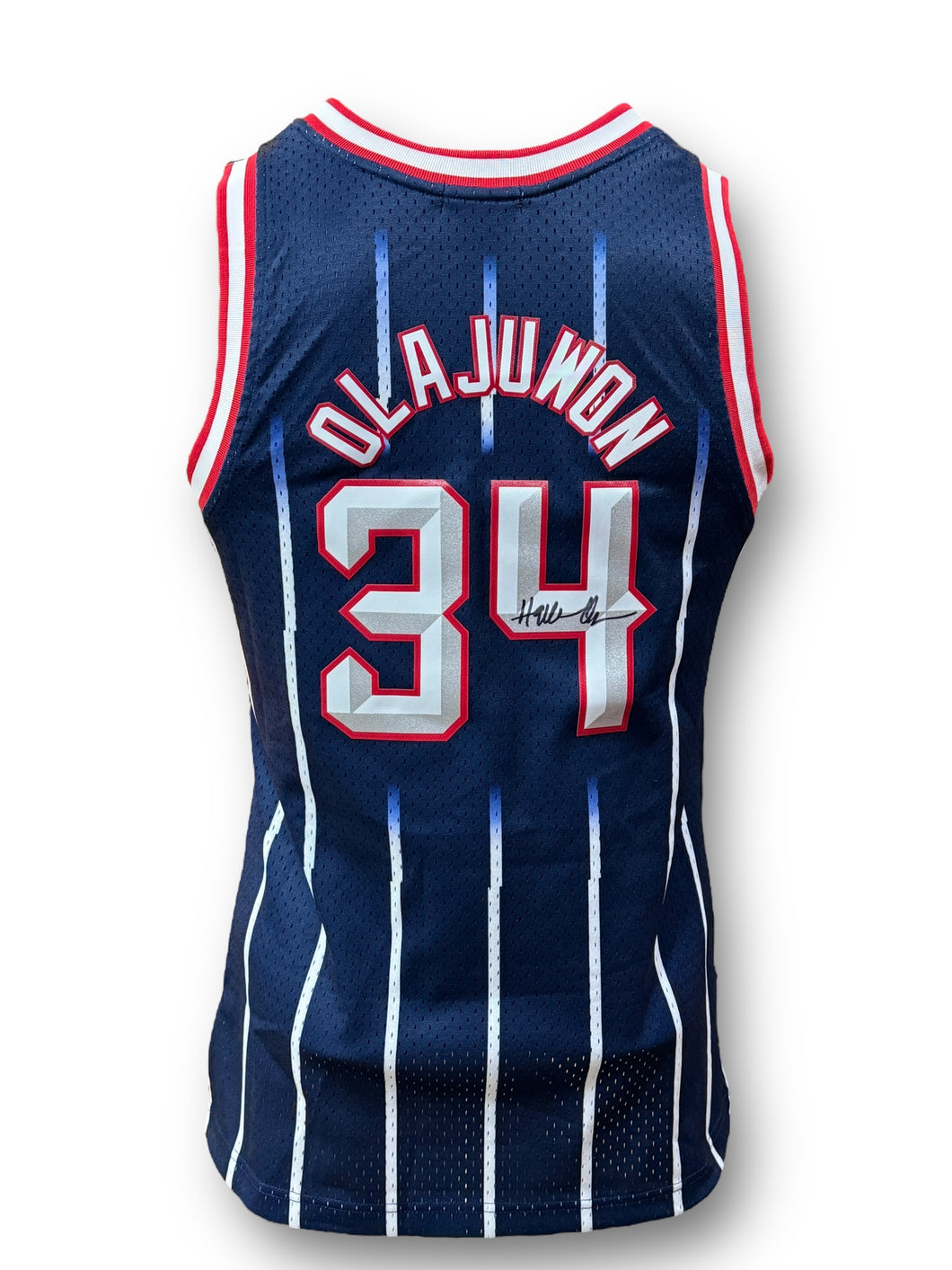 Jersey / Rockets / Hakkem Olajuwon (azul)