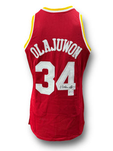 Jersey / Rockets / Hakeem Olajuwon (rojo)