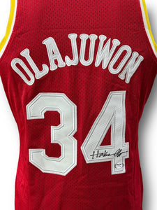 Jersey / Rockets / Hakeem Olajuwon (rojo)