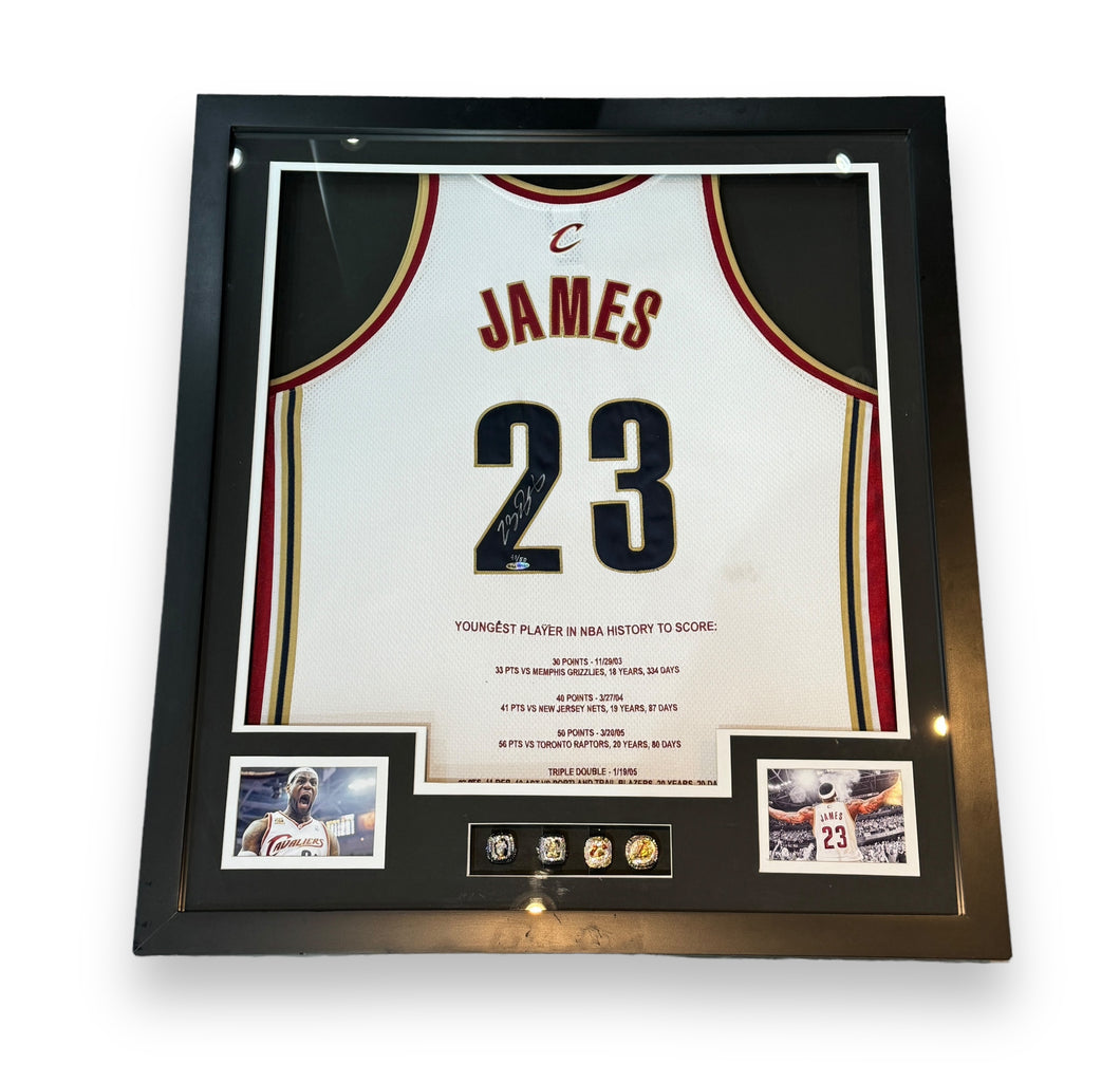 Jersey Enmarcado / Cavaliers / Lebron James