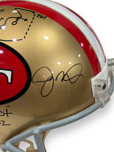 Casco Replica / 49ers / Joe Montana, Dwight Clark