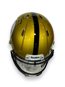 Casco Proline / Steelers Speed Flash / Joe Greene Hof inscritpion