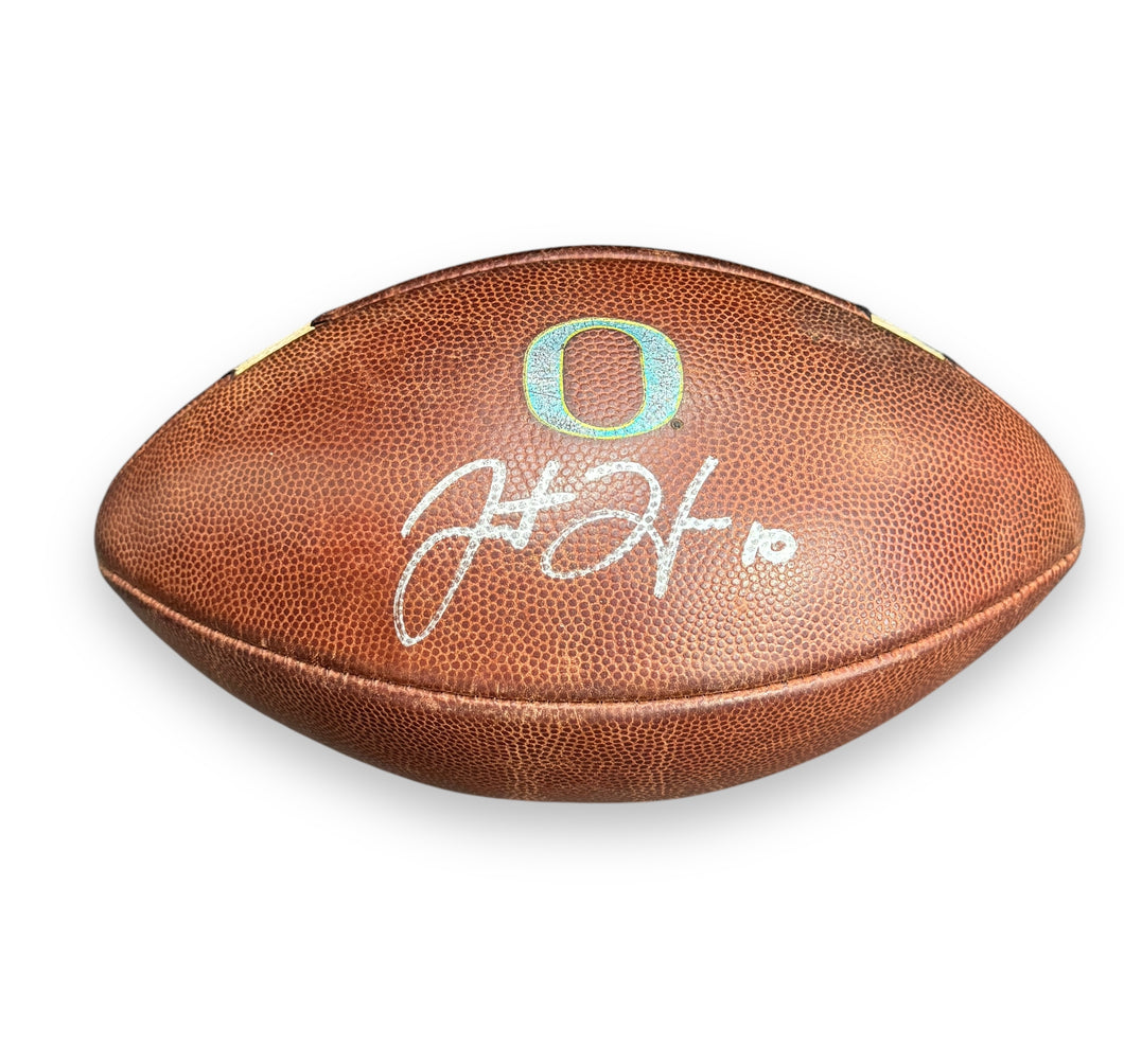 Balón Profesional / Oregon / Justin Herbert (usado en juego)