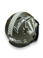 Cargar imagen en el visor de la galería, Mini Casco / Bengals Salute to Service / Anthony Muñoz
