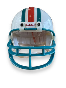 Mini Casco / Dolphins / Dan Marino y Don Shula