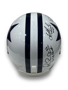 Casco Full Size Throwback/ Cowboys / Troy Aikman, Emmit Smith, Michael Irvin
