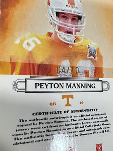 Tarjeta / Volunteers / Peyton Manning