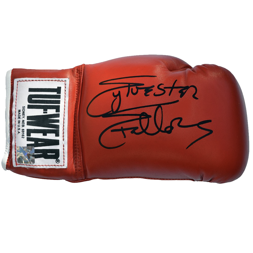 Sylvester Stallone signed Glove from Rocky