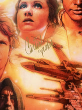 Cargar imagen en el visor de la galería, Poster Enmarcado / Star Wars / Carrie Fisher
