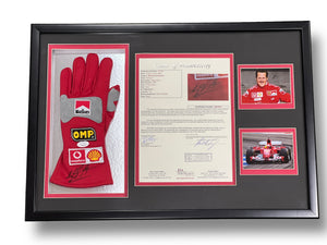Guante Enmarcado / Ferrari / Michael Schumacher