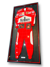 Cargar imagen en el visor de la galería, Traje Enmarcado / F1 / Michael Schumacher
