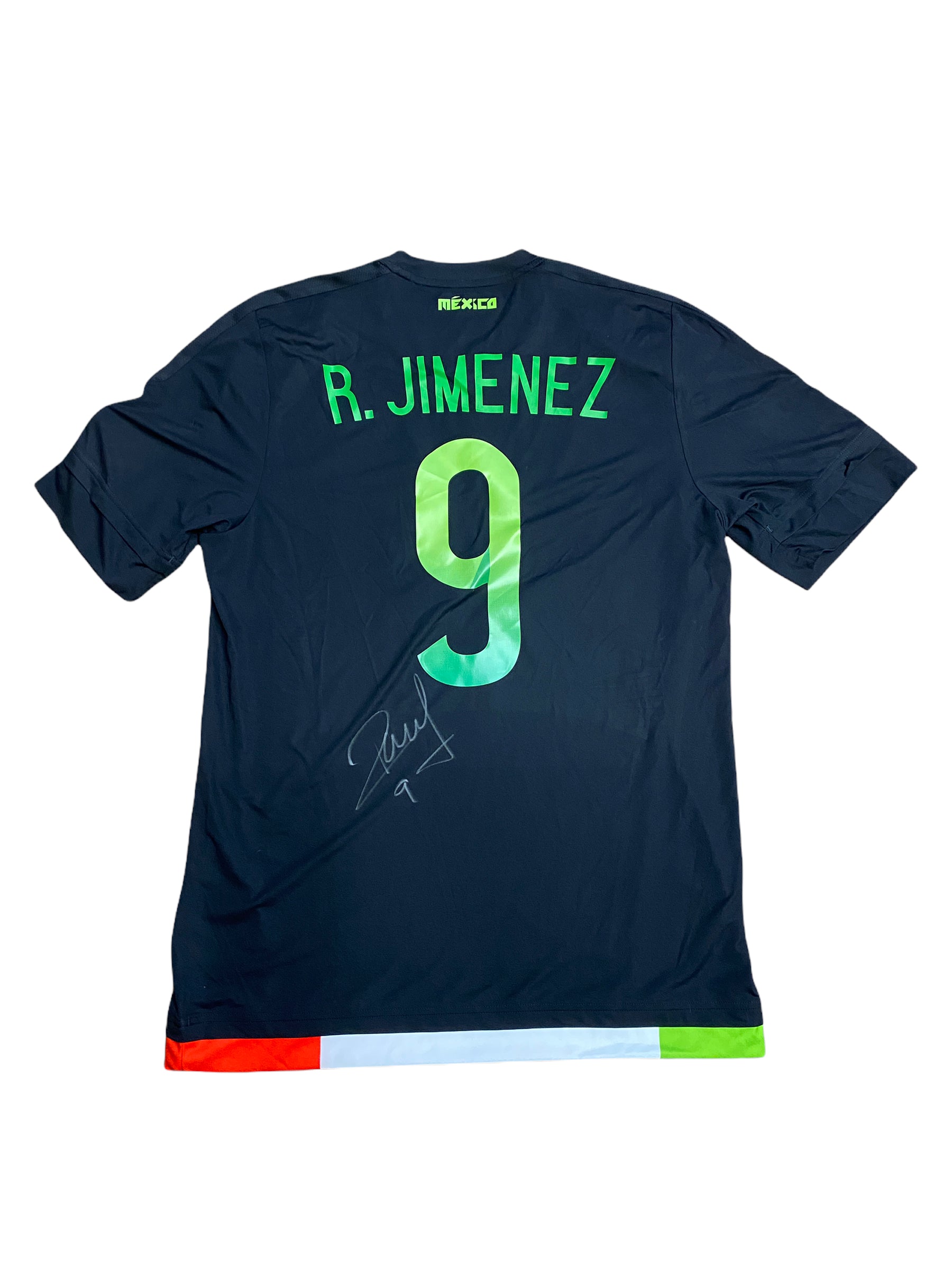Mexico Raul Jimenez Autographed Signed Jersey COA BNWT *read description*