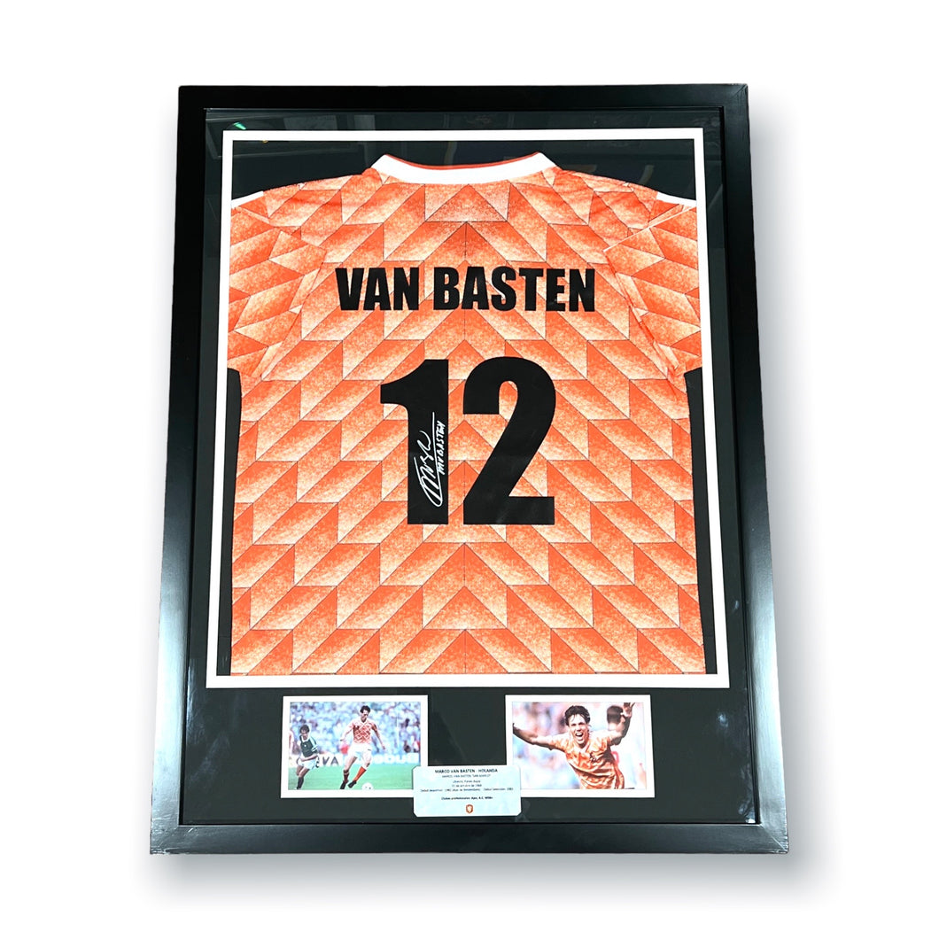 Jersey Enmarcado / Selección de Holanda / Marco Van Basten