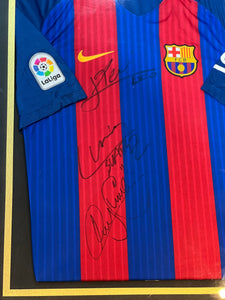 Jersey / Barcelona / Messi, Suarez, Neymar "Los Tres Amigos"