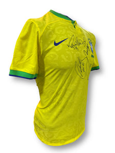 Jersey / Selección de Brasil / Ronaldo, Roberto Carlos, Cafú