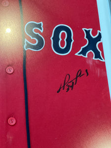Jersey enmarcado / Red Sox / David Ortiz
