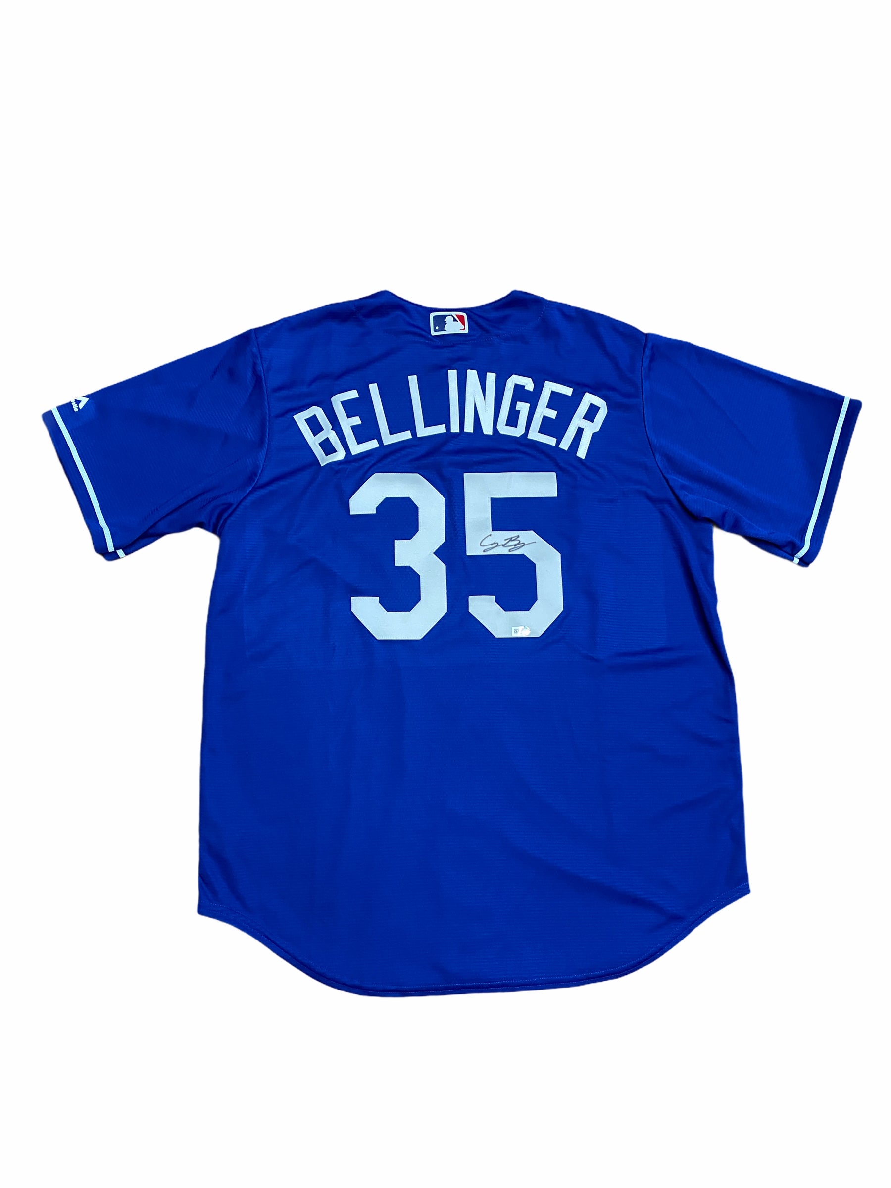 Camiseta deportiva Cody Bellinger #35 de los Dodgers de Los Ángeles azul  majestic para hombre 2XL alta