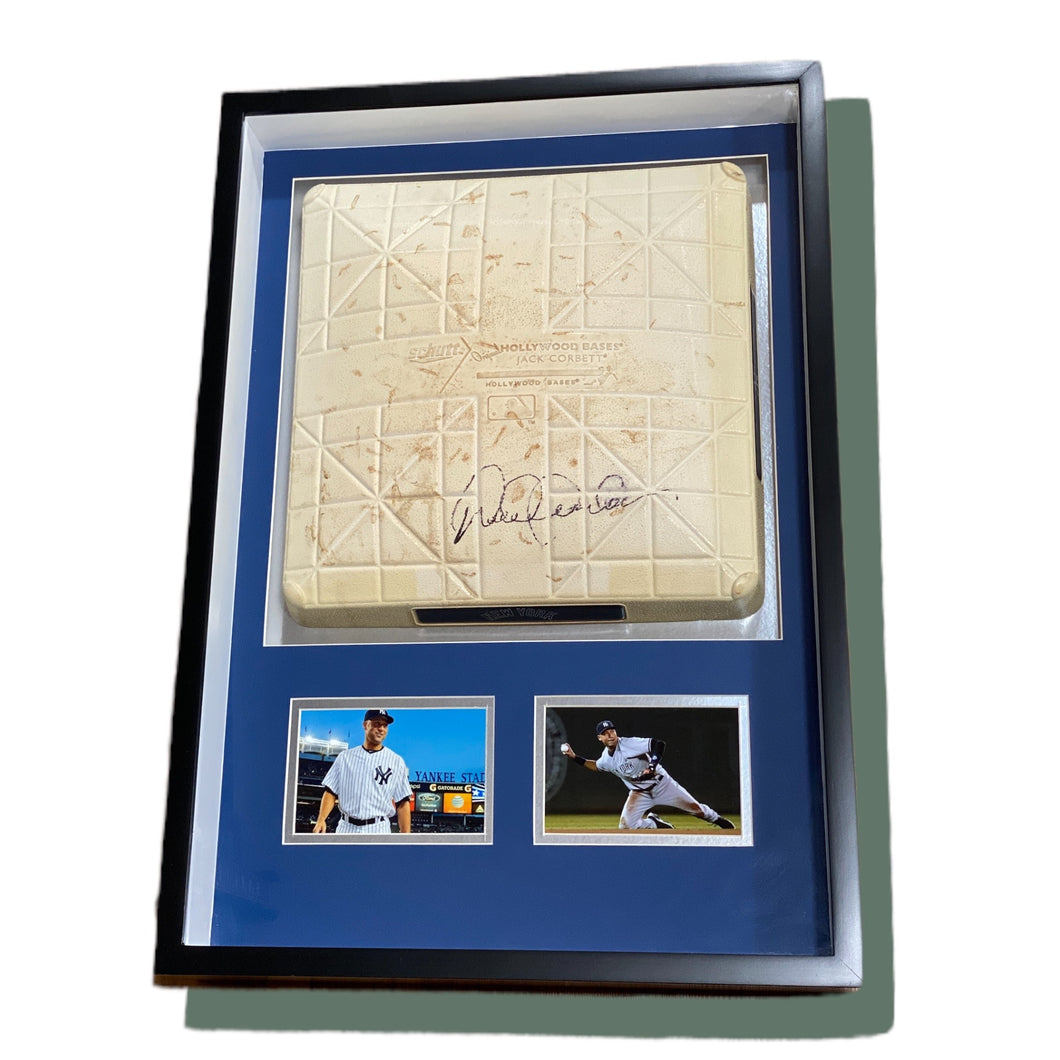 Base Enmarcada / Yankees / Derek Jeter