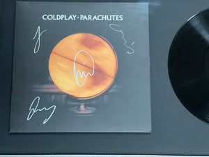 Disco LP enmarcado / Musica / Coldplay (Banda Completa)