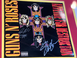 Disco LP Enmarcado / Guns N´ Roses / Slash