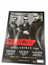 Cargar imagen en el visor de la galería, Poster Enmarcado / Depeche Mode / Dave Gahan, Martin Gore y Andy Fletcher
