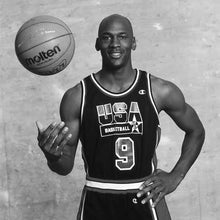 Cargar imagen en el visor de la galería, Jersey Enmarcado / USA Team / Michael Jordan (Dream Team 1992)
